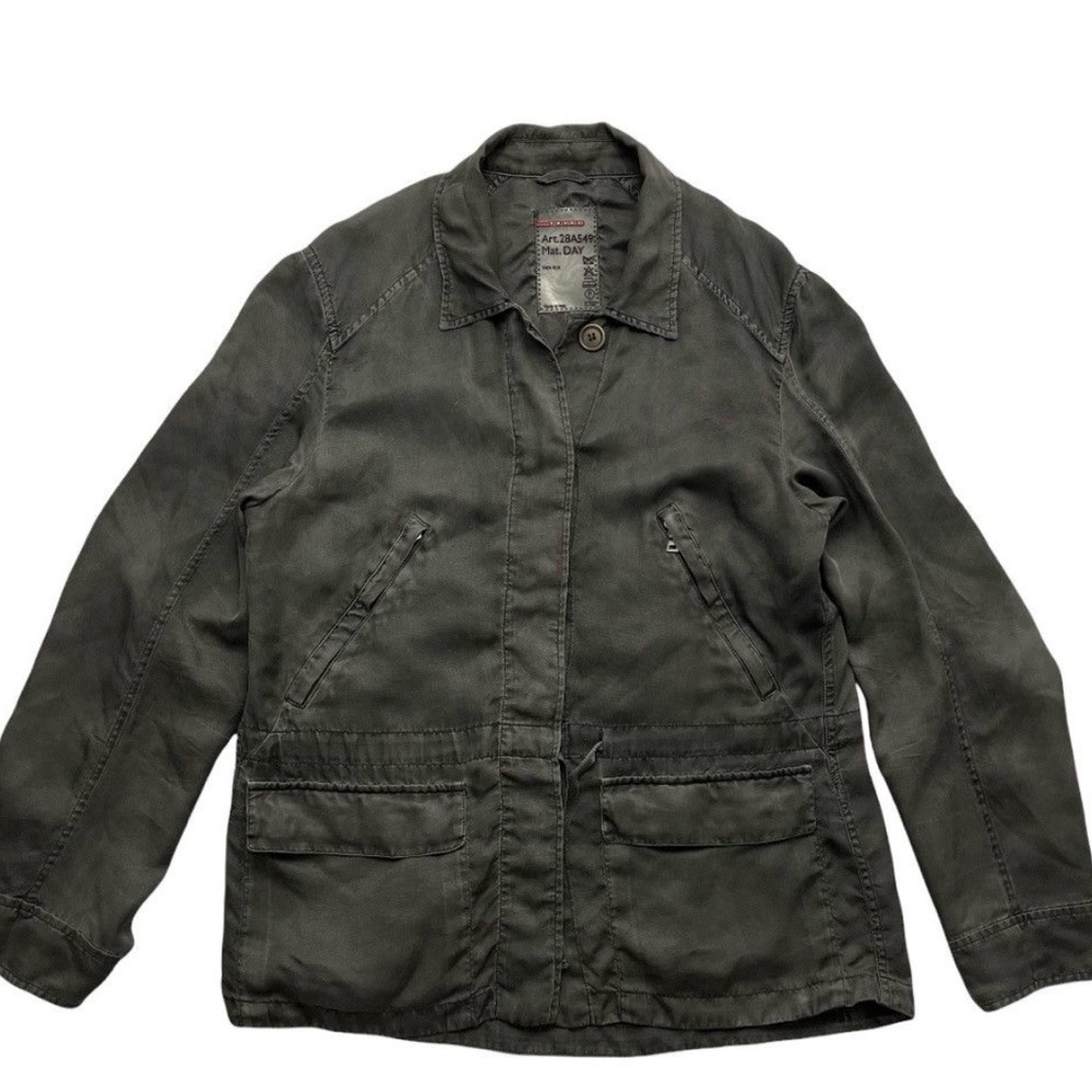 Prada Silk Utility Jacket